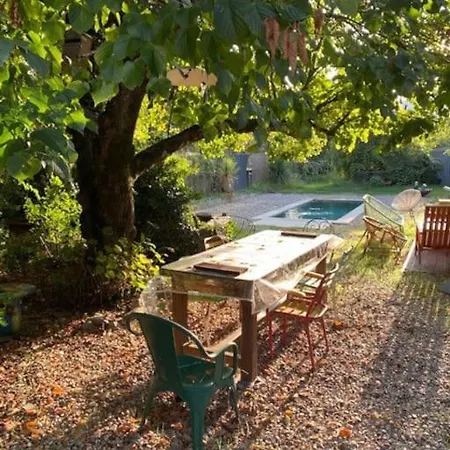 Mazet Avec Jardin Villa Saint-Bauzille-de-Putois Exterior photo